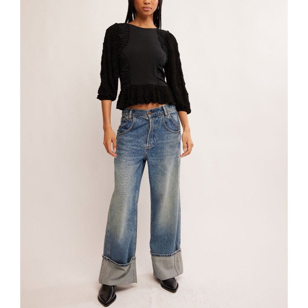 Free People Ruched Top - Picture 5 of 6